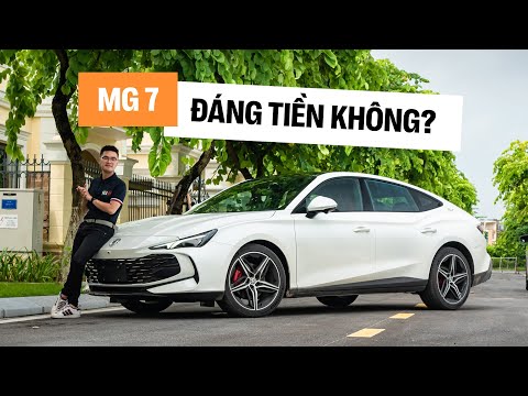 Đánh giá nhanh MG 7 Premium giá 1,018 tỷ đồng: Mạnh và nhiều thứ vui vẻ nhưng còn điểm trừ dễ thấy