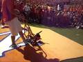 Clemson runs down The Hill before the NC State game on 9/13/08.  Rather disappointing quality from my digital camera, but it gets the job done.  ...