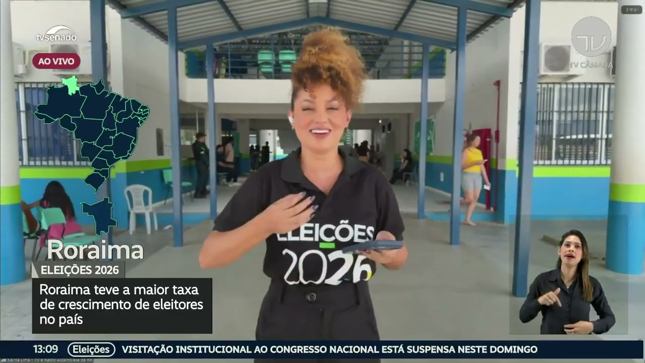 Eleições 2026: Roraima registra crescimento do eleitorado