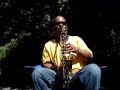 Walter Beasley SaxTalk Video Blog 1