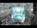 東北新幹線 はやぶさ 盛岡駅入線