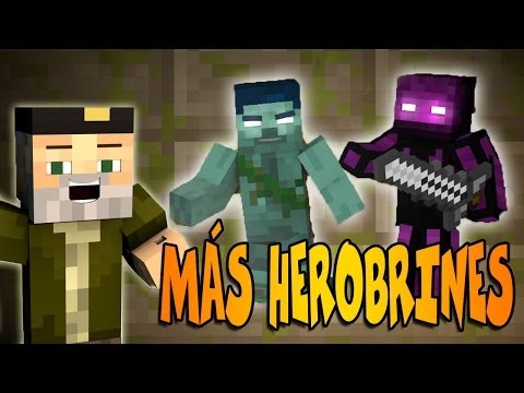 MUCHOS HEROBRINES!! MINECRAFT