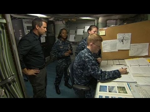 Bataan - Meteorologist Chris Warren is on board the USS Bataan learning about how the U.S. Navy is preparing for the 2013 hurricane season.