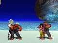 my unbeatable mugen team.. these two are very strong: the legendary sayan aka the nightmare and ogre akuma (me).. are there any worthy opponents besides king sephiroth??? :/ if u think so just let me know and i can make a video of it..  the first battle takes place at the mansion of the matrix reloaded where goku ssj3 tries to stop the nightmare.. but no one can stop them, one of these two will definitly win the the biggest open fighting jam invitational tournament.. enjoy!
