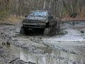 Ford Diesel muddin on 44in boggers