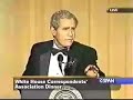 George Bush Impersonator with the real George Bush