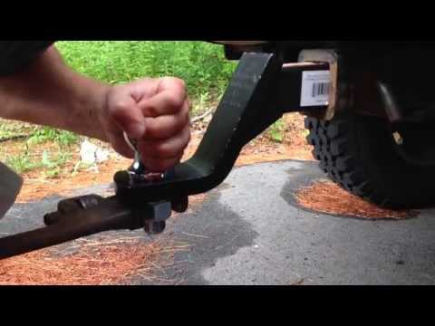 how to trailer hitch ball