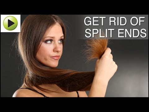 how to repair split ends naturally
