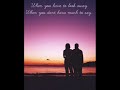 aslyn that's when i love you