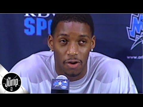 Video: This clip from Tracy McGrady's first Magic press conference still matters today | The Jump