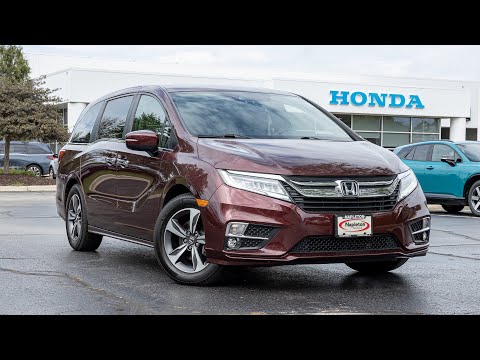 Used 2019 Deep Scarlet Pearl Honda Touring image 1