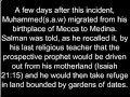 Salman Al Farsi (Salman the Persian) ra