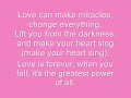 Hayden Panettiere I Still Believe (With Lyrics)