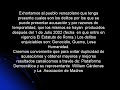 Primer Comunicado