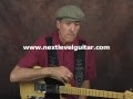 Chuck Berry style bluesy guitar lesson rhythms and leads with tabs part 1