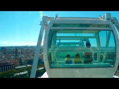 ZARAGOZA - Es un video de la noria que han puesto junto al río ebro en Zaragoza, su nombre es Mirador Princess :)