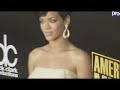 Rihanna on the red carpet at the 2008 American Music Awards