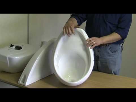 how to fit urinal waste