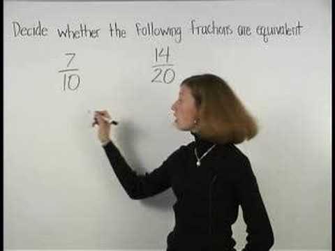 how to know equivalent fractions