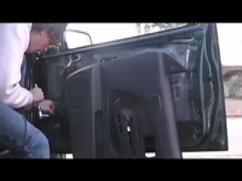 how to remove xterra door panel