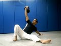 kettlebell abs shoulder, leg exercise for bjj turkish get up