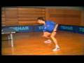 Vladimir Samsonov trainining backhand spin
