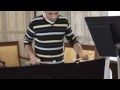 r�p�tition du concert donn� par un quatuor de l'ensemble instrumental de corse le 22 mars 2008.
phlippe biondi  et jean michel giannelli percussions, elena filippi violon, c�dric lepr�vost violoncelle.