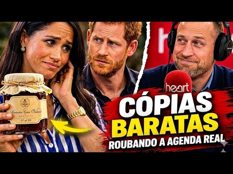 MEGHAN COPIA WILLIAM E CASAL É ACUSADO DE ROUBAR OS HOLOFOTES DA REALEZA
