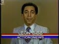 this is a classic channel 3 promo spotlighting anchor leon bibb around the fall of 1991, courtesy of the 