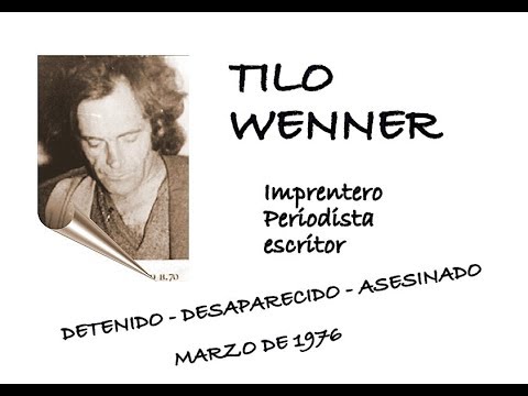 VIDEO SOBRE TILO WENNER POETA ARGENTINO DESAPARECIDO el niño rizoma