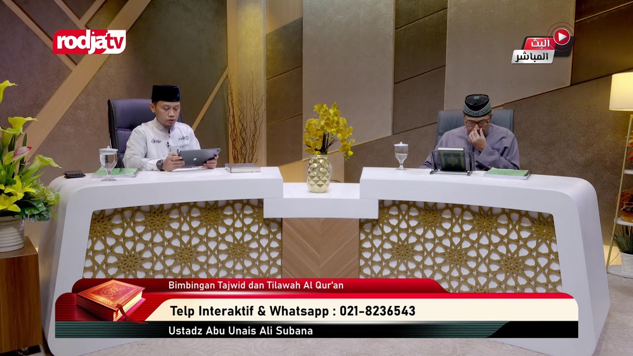 [LIVE]: Ustadz Abu Unais Ali Subana - Bimbingan Tajwid dan Tilawah Al Qur'an