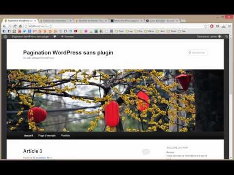 how to pagination in wordpress