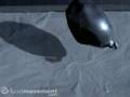 A water balloon not exploding in high-speed