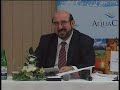 Jan Telensky explains, at a press conference, that which his many companies do to assist underprivileged children.