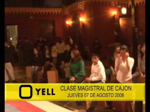 Clase Magistral de Cajon