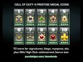 Call of Duty 4 Prestige Badges