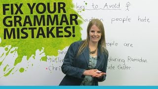 Fix Your English Grammar Mistakes: Talking about People