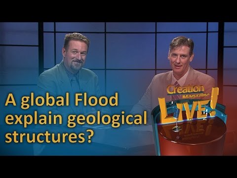 Can certain geological structures be explained by a global Flood? (Creation Magazine LIVE! 6-20)