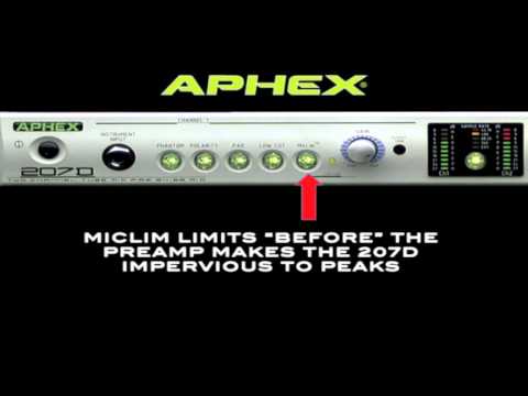 Aphex 207 D Tube Pre Training Video 