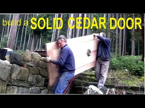 how to build a door