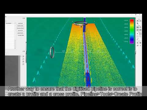 Fledermaus How-to Pipeline Inspection
