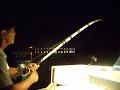 river catfishing ,night time jugging with planer bobbers