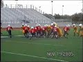 peewee football player gets leveled