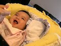 Baby Ann Eating Woo Chai