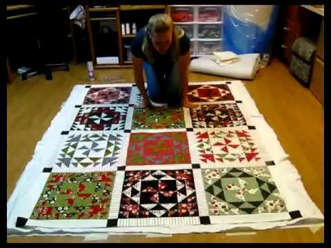 how to attach quilt batting