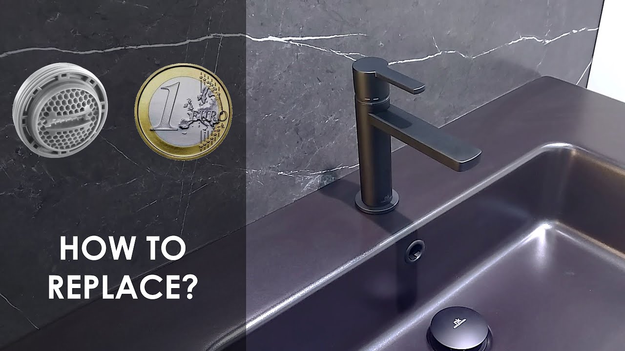 How to disassemble the "coin slot" type aerator? Noken