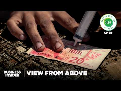 Inside Gaza’s Deadly Food Economy | View From Above | Business Insider