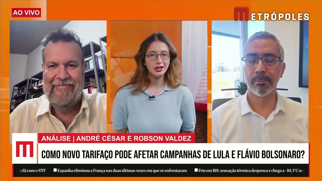 Como o novo tarifaço pode afetar as campanhas de Lula e Flávio Bolsonaro?