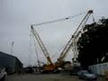 LR1300 mit Ballastwagen und Derrick