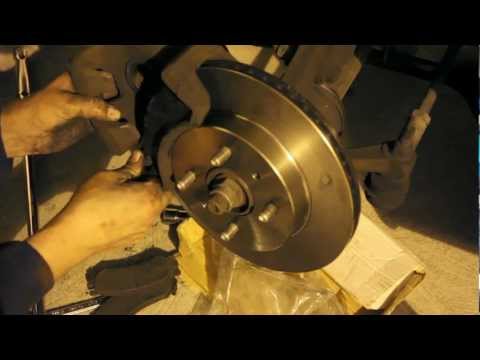 How to replace / fix front disk brake pads & rotors, Saturn S-series